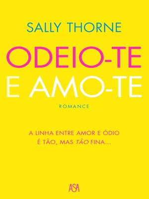 cover image of Odeio-te e Amo-te